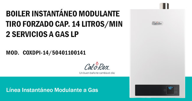 Calentador De Agua Boiler Instant Neo Modulante Tiro Forzado Cap