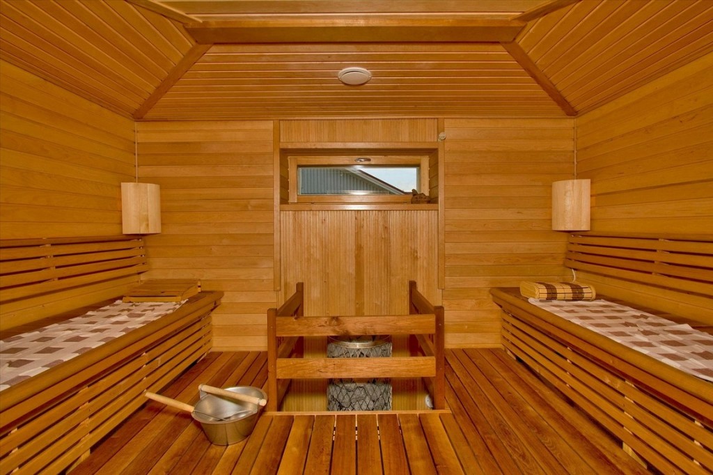 Como mantener limpio un sauna