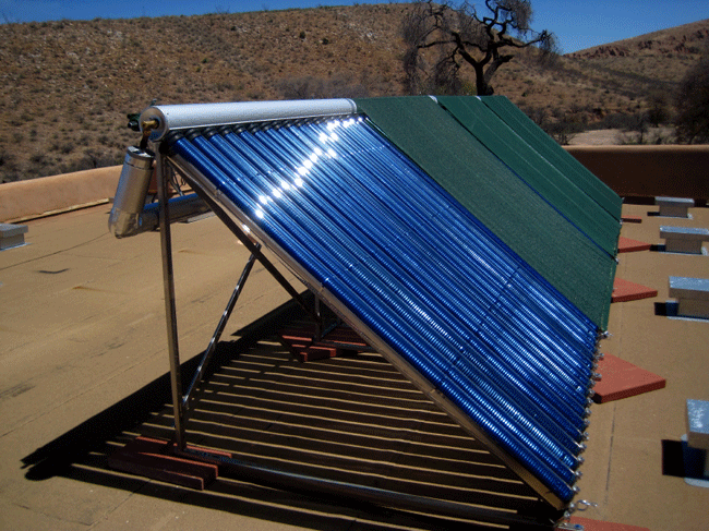 Calentador solar