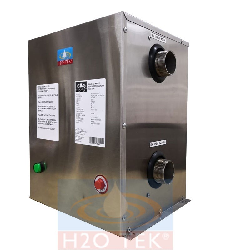 Boiler para piscina - Calentador de Agua H2O Tek