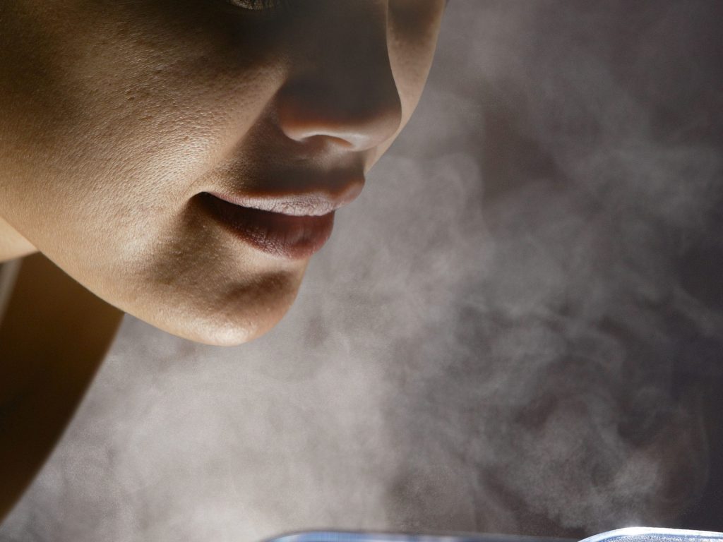 vapor para baño