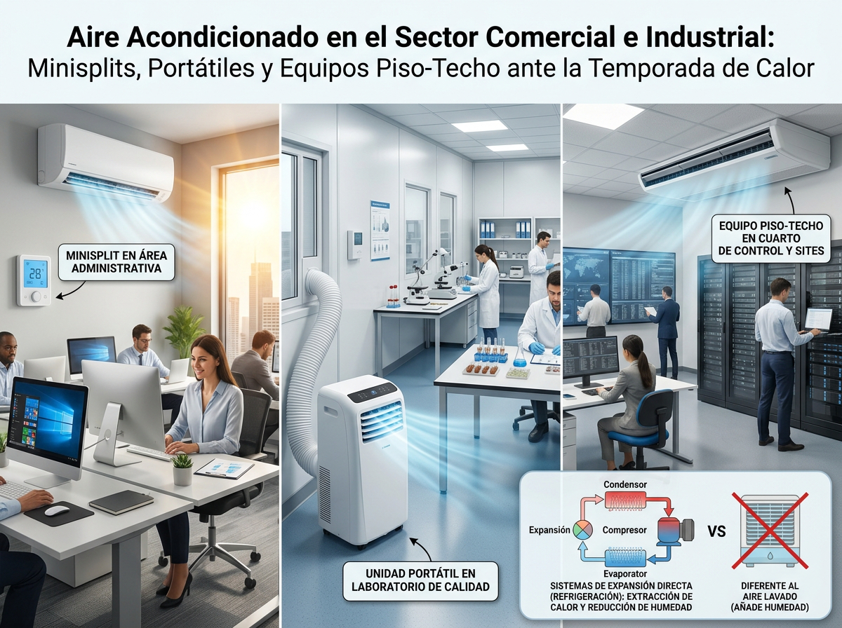 aire acondicionado de expansión directa