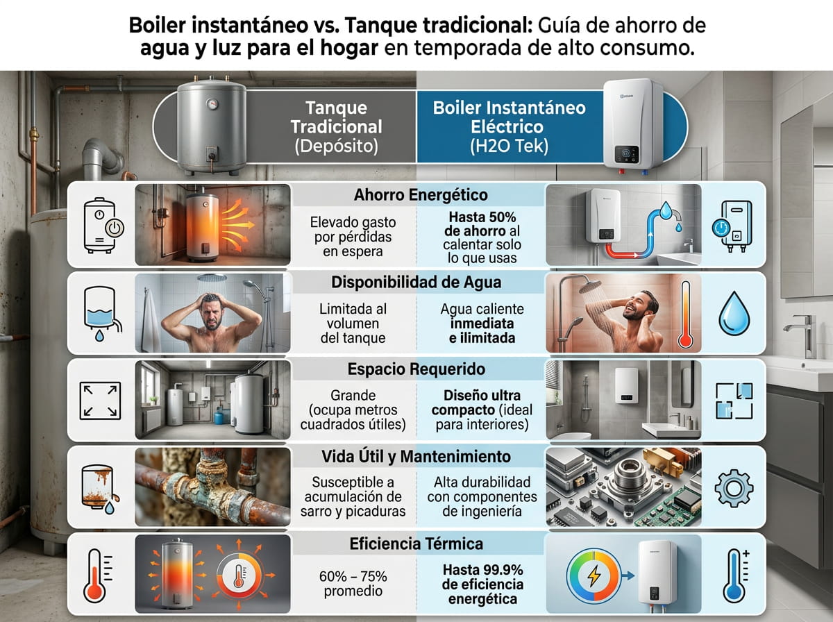esquema de boiler instanténeo